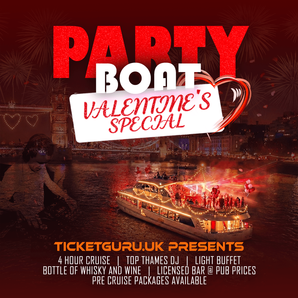 London Party Boat event at Thames River Pier | Boat Party